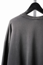 画像をギャラリービューアに読み込む, SAINT Mxxxxxx CREW NECK SWEAT / SAINT (BLACK)