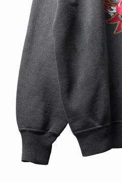 画像をギャラリービューアに読み込む, SAINT Mxxxxxx TRS CREW NECK SWEAT / LIPS &amp; TONGUE (BLACK)