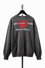 画像をギャラリービューアに読み込む, SAINT Mxxxxxx TRS CREW NECK SWEAT / LIPS &amp; TONGUE (BLACK)