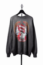 画像をギャラリービューアに読み込む, SAINT Mxxxxxx TRS CREW NECK SWEAT / LIPS &amp; TONGUE (BLACK)