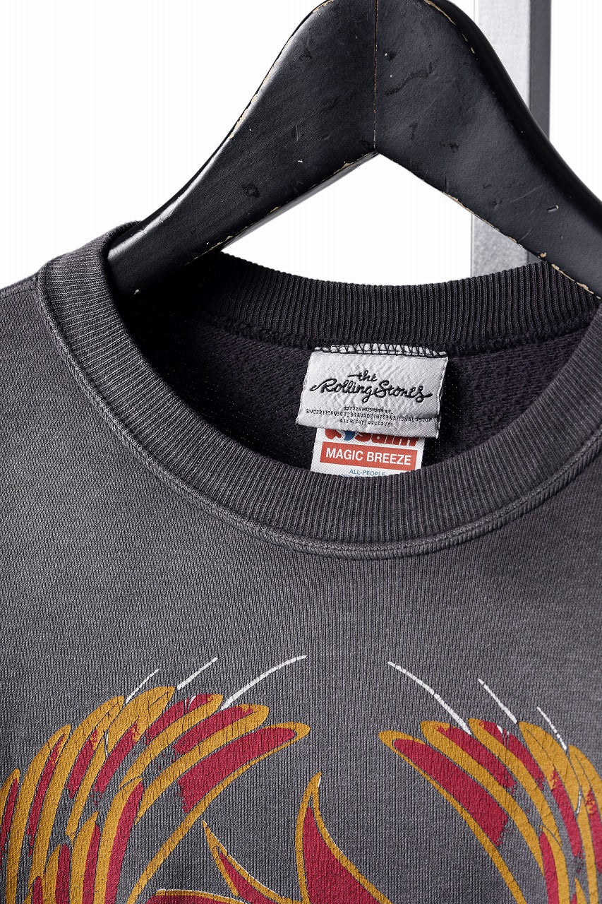 画像をギャラリービューアに読み込む, SAINT Mxxxxxx TRS CREW NECK SWEAT / LIPS &amp; TONGUE (BLACK)