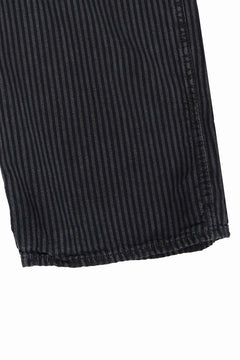 Load image into Gallery viewer, FULLCOUNT 1149 HICKOLY STRIPE BLACK WORK TROUSERS (CHARCOAL BLACK)
