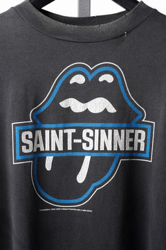 画像をギャラリービューアに読み込む, SAINT Mxxxxxx TRS LS T-SHIRT / FIRE (BLACK)
