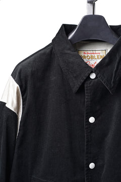 画像をギャラリービューアに読み込む, SAINT Mxxxxxx CORDUROY JACKET (BLACK)