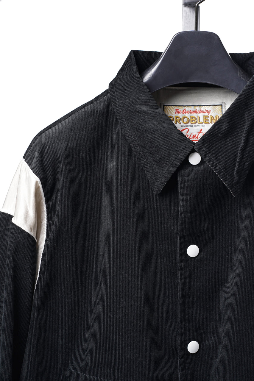 画像をギャラリービューアに読み込む, SAINT Mxxxxxx CORDUROY JACKET (BLACK)