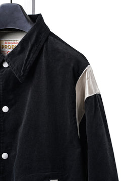 画像をギャラリービューアに読み込む, SAINT Mxxxxxx CORDUROY JACKET (BLACK)