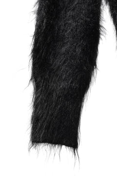 画像をギャラリービューアに読み込む, SAINT Mxxxxxx MOHAIR CREW KNIT / SAINT (BLACK)