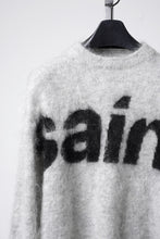 Load image into Gallery viewer, SAINT Mxxxxxx MOHAIR CREW KNIT / SAINT (GREY)