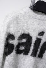 Load image into Gallery viewer, SAINT Mxxxxxx MOHAIR CREW KNIT / SAINT (GREY)