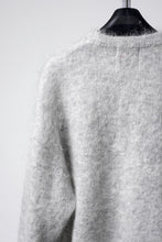 Load image into Gallery viewer, SAINT Mxxxxxx MOHAIR CREW KNIT / SAINT (GREY)
