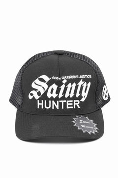 画像をギャラリービューアに読み込む, SAINT Mxxxxxx × BOUNTY HUNTER MESH CAP / SAINTY HUNTER (BLACK)