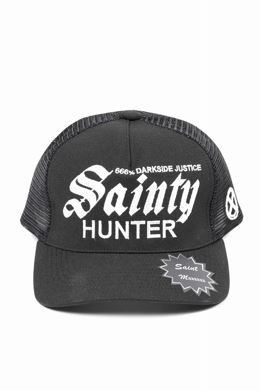 画像をギャラリービューアに読み込む, SAINT Mxxxxxx × BOUNTY HUNTER MESH CAP / SAINTY HUNTER (BLACK)