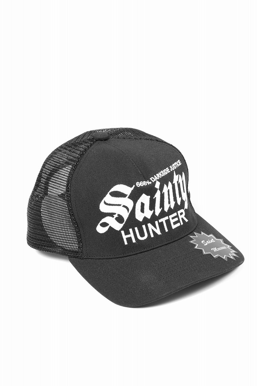 画像をギャラリービューアに読み込む, SAINT Mxxxxxx × BOUNTY HUNTER MESH CAP / SAINTY HUNTER (BLACK)