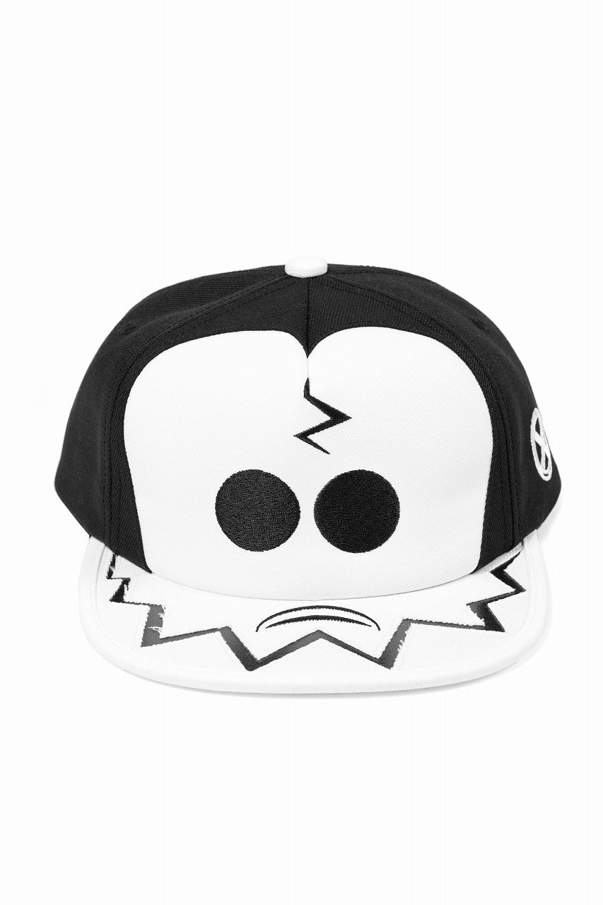 Load image into Gallery viewer, SAINT Mxxxxxx × BOUNTY HUNTER CAP / SKULL-KUN (BLACK)