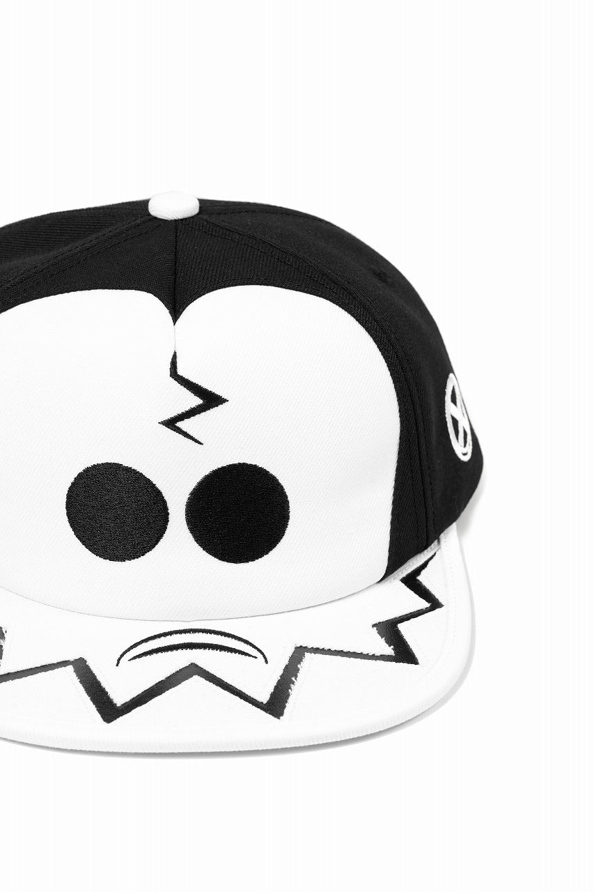 Load image into Gallery viewer, SAINT Mxxxxxx × BOUNTY HUNTER CAP / SKULL-KUN (BLACK)