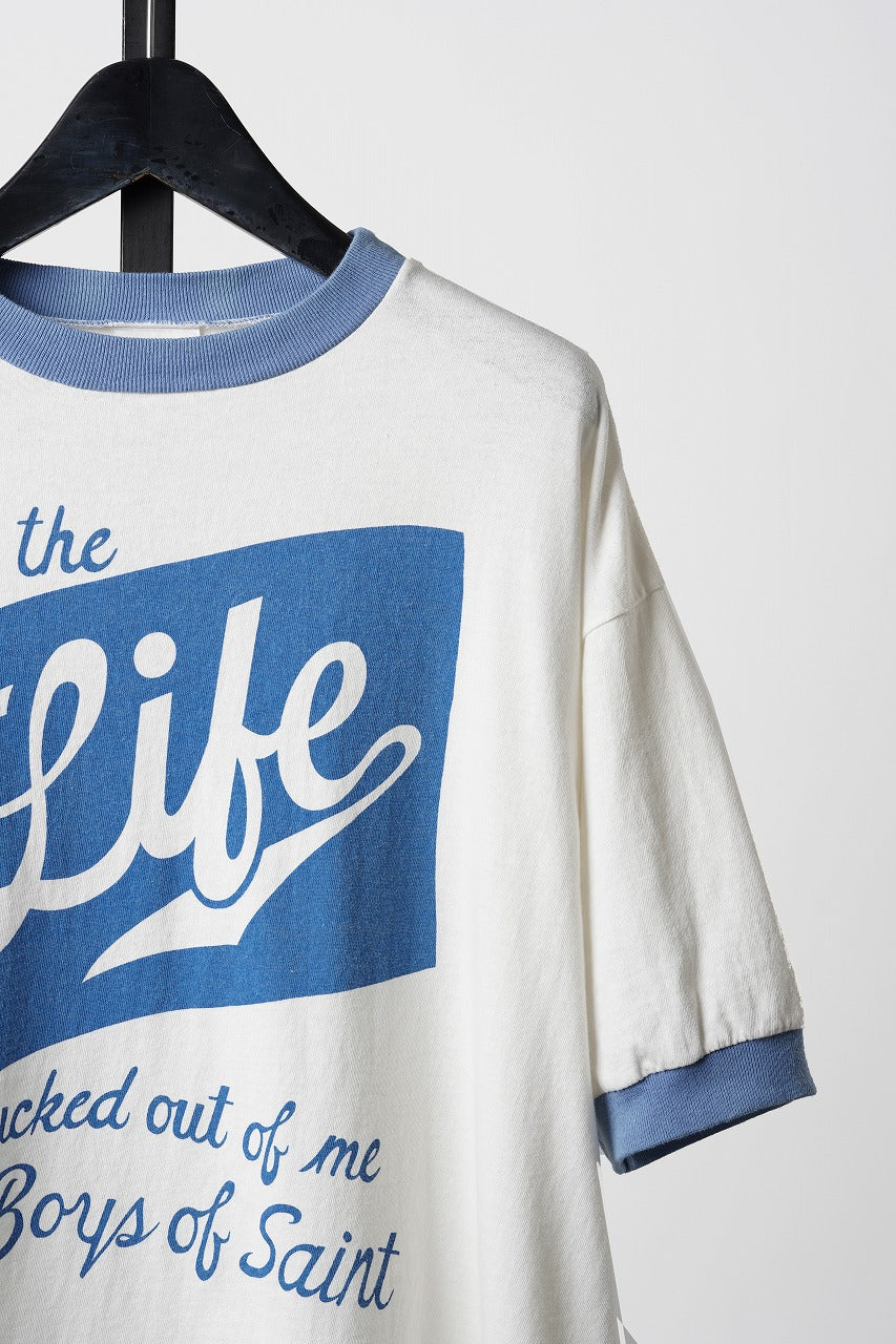 画像をギャラリービューアに読み込む, SAINT Mxxxxxx x Boys of Summer SS TEE / RINGER (WHITE)