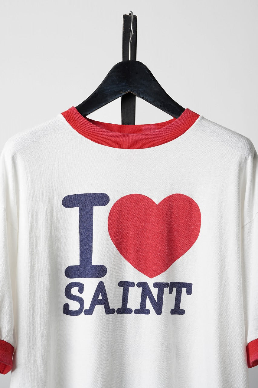 画像をギャラリービューアに読み込む, SAINT Mxxxxxx SS TEE / I LOVE SAINT (WHITE)