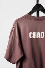 Load image into Gallery viewer, SAINT Mxxxxxx SS T-SHIRT / SAINT MXX (BURGUNDY)