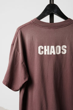 Load image into Gallery viewer, SAINT Mxxxxxx SS T-SHIRT / SAINT MXX (BURGUNDY)