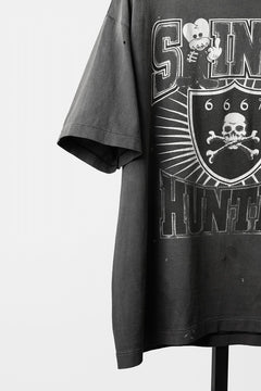 画像をギャラリービューアに読み込む, SAINT Mxxxxxx x BOUNTY HUNTER SS TEE / SAINTY HUNTER (BLACK)
