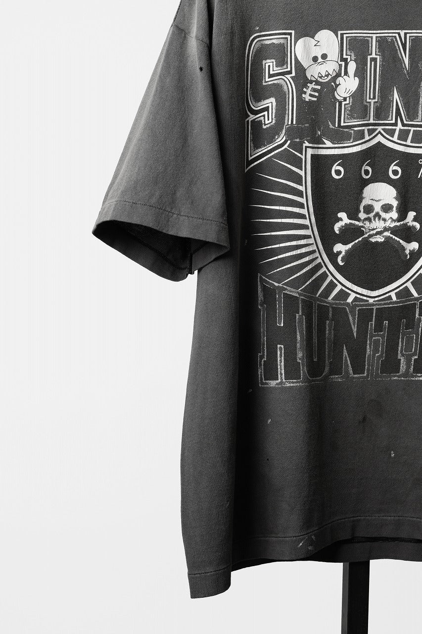 画像をギャラリービューアに読み込む, SAINT Mxxxxxx x BOUNTY HUNTER SS TEE / SAINTY HUNTER (BLACK)