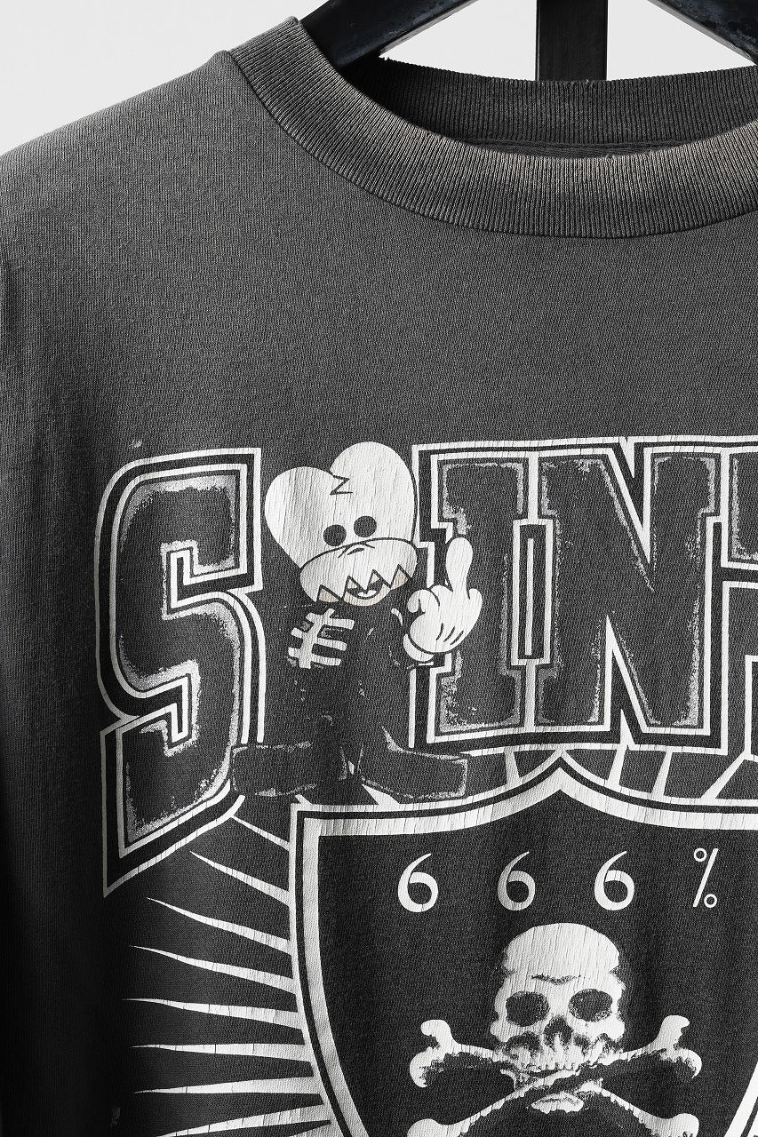 画像をギャラリービューアに読み込む, SAINT Mxxxxxx x BOUNTY HUNTER SS TEE / SAINTY HUNTER (BLACK)