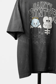 画像をギャラリービューアに読み込む, SAINT Mxxxxxx x BOUNTY HUNTER SS TEE / SKULL-K&amp;BABY-M (BLACK)