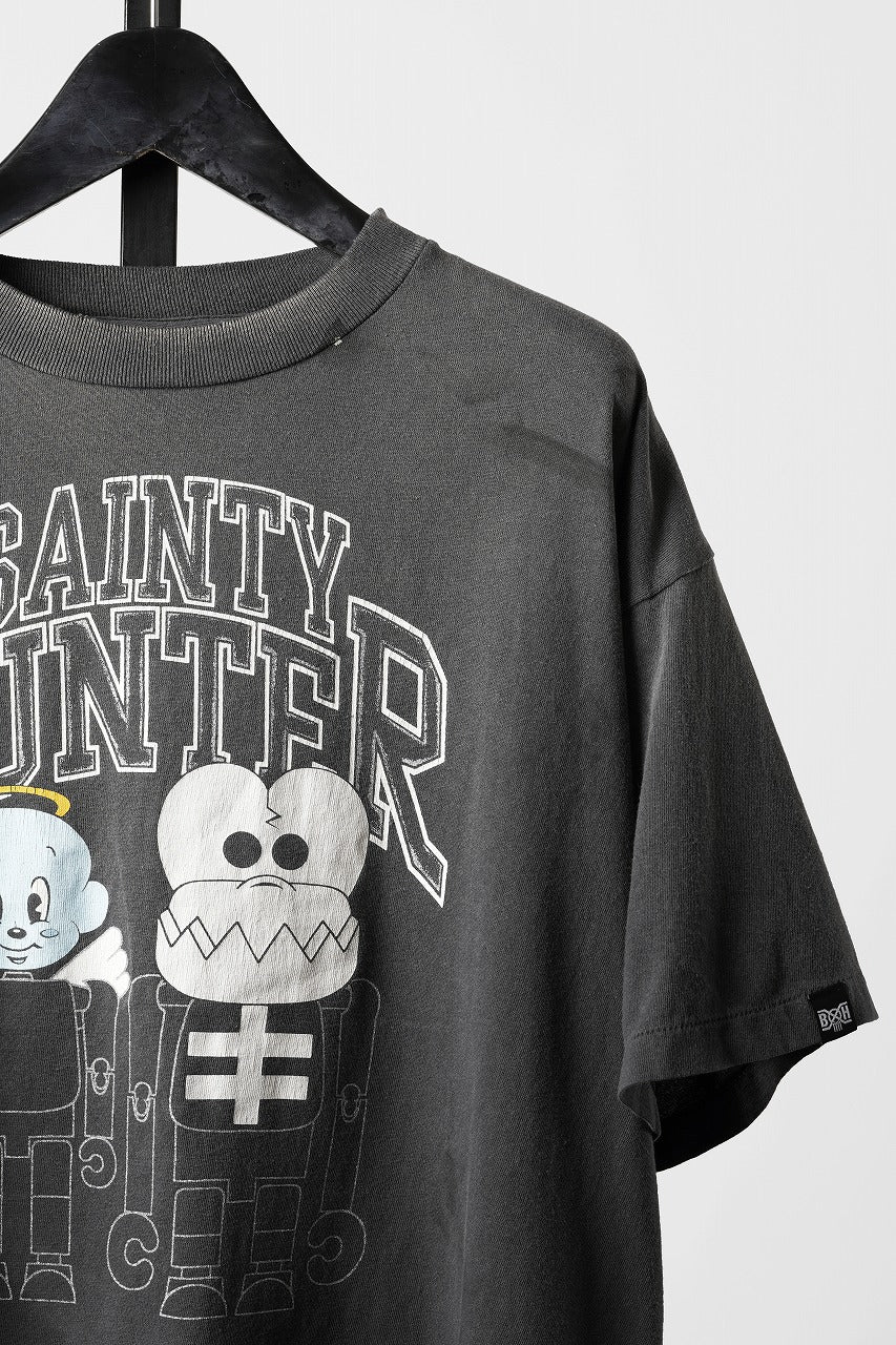 画像をギャラリービューアに読み込む, SAINT Mxxxxxx x BOUNTY HUNTER SS TEE / SKULL-K&amp;BABY-M (BLACK)