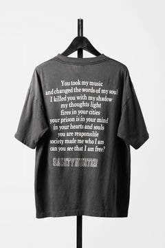 画像をギャラリービューアに読み込む, SAINT Mxxxxxx x BOUNTY HUNTER SS TEE / SKULL-K&amp;BABY-M (BLACK)