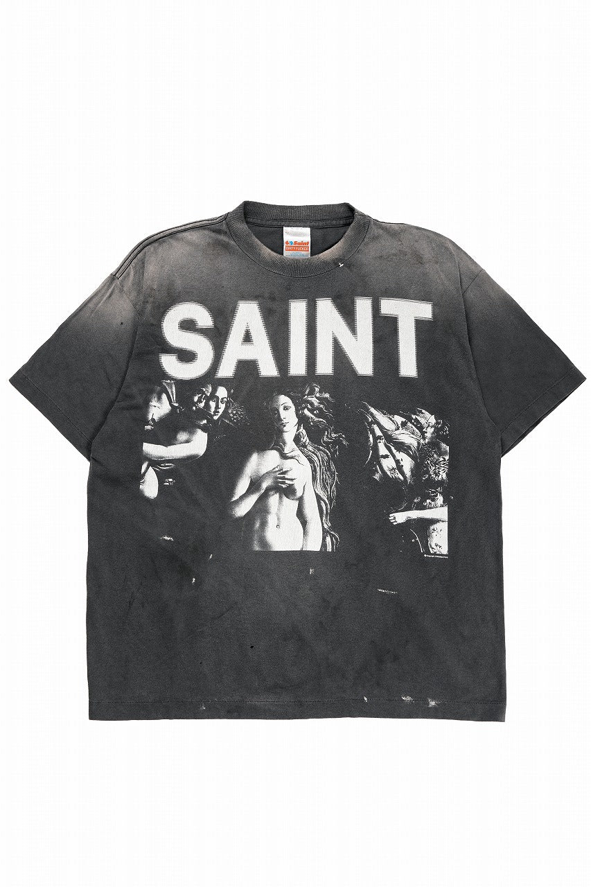 画像をギャラリービューアに読み込む, SAINT Mxxxxxx SS TEE / SAINT MARIA (BLACK)
