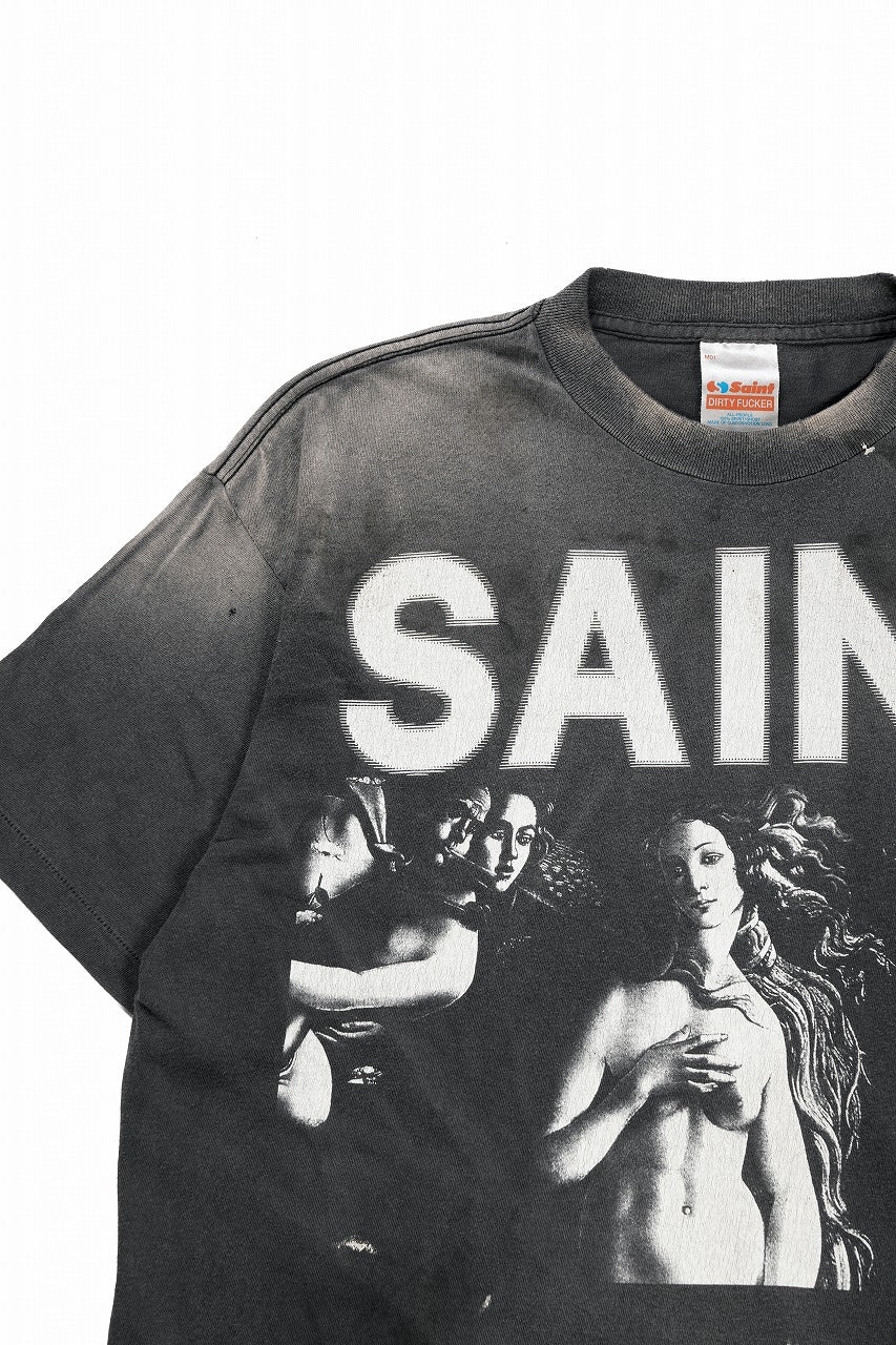 画像をギャラリービューアに読み込む, SAINT Mxxxxxx SS TEE / SAINT MARIA (BLACK)