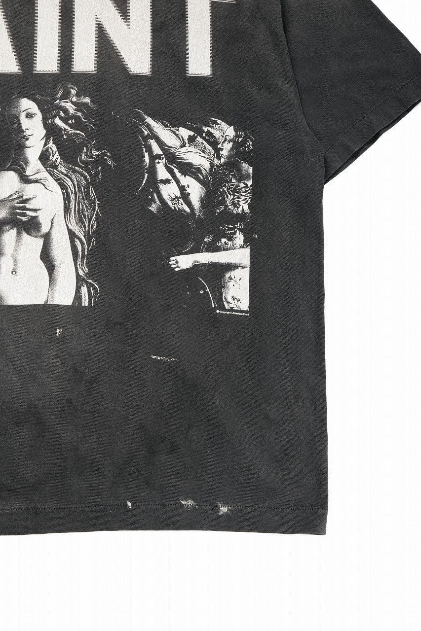 画像をギャラリービューアに読み込む, SAINT Mxxxxxx SS TEE / SAINT MARIA (BLACK)