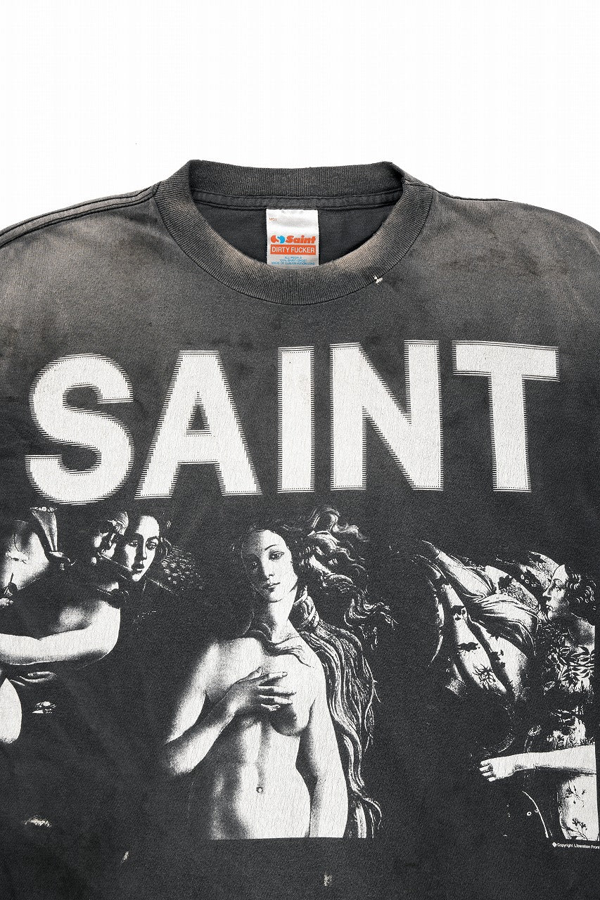 画像をギャラリービューアに読み込む, SAINT Mxxxxxx SS TEE / SAINT MARIA (BLACK)