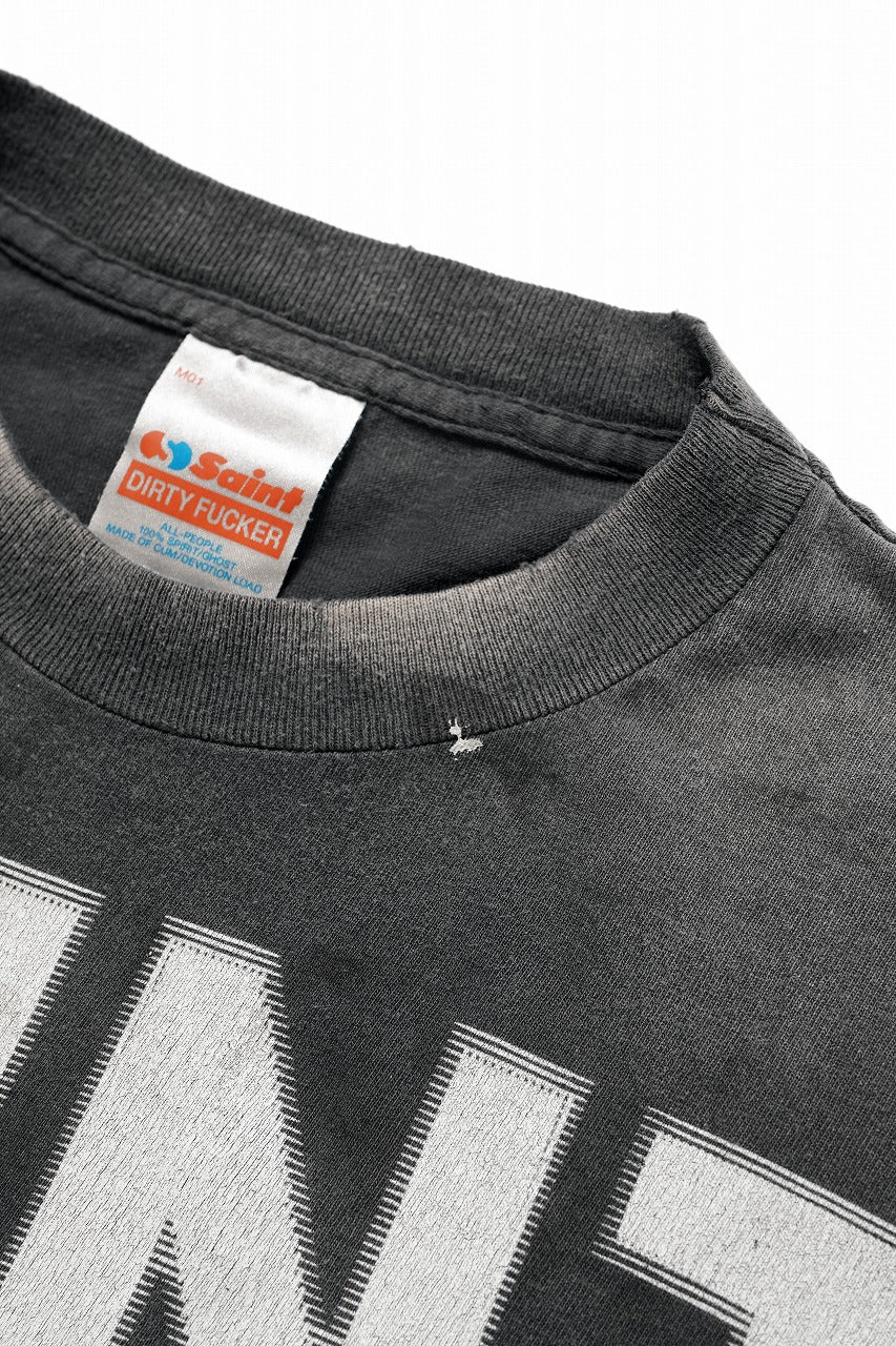 SAINT Mxxxxxx SS TEE / SAINT MARIA (BLACK)