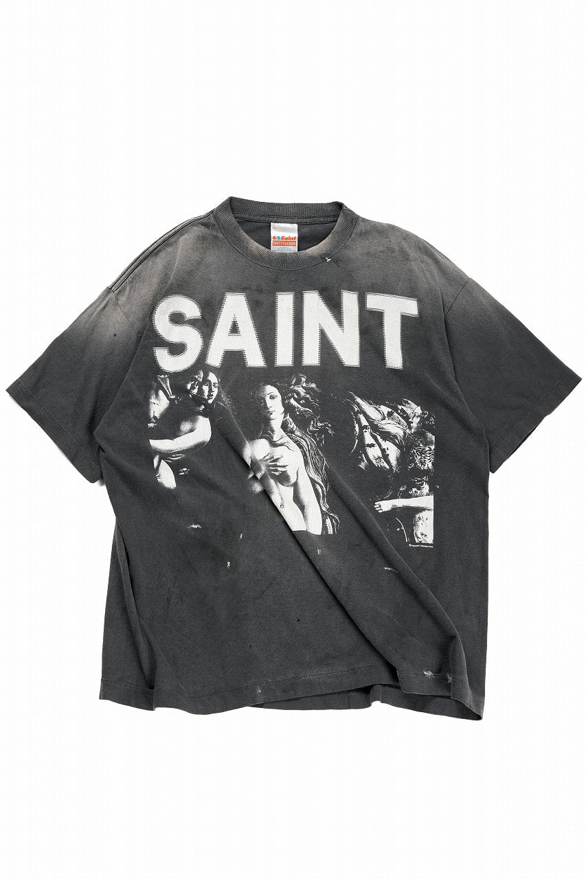 画像をギャラリービューアに読み込む, SAINT Mxxxxxx SS TEE / SAINT MARIA (BLACK)