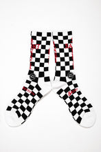 画像をギャラリービューアに読み込む, SAINT Mxxxxxx SOCKS / SINNER (BLACK + RED)