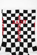 画像をギャラリービューアに読み込む, SAINT Mxxxxxx SOCKS / SINNER (BLACK + RED)