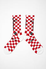 画像をギャラリービューアに読み込む, SAINT Mxxxxxx SOCKS / SINNER (WHITE + RED)