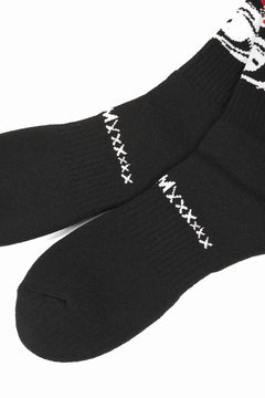 画像をギャラリービューアに読み込む, SAINT Mxxxxxx SOCKS / EYE (BLACK)