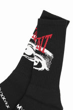 画像をギャラリービューアに読み込む, SAINT Mxxxxxx SOCKS / EYE (BLACK)