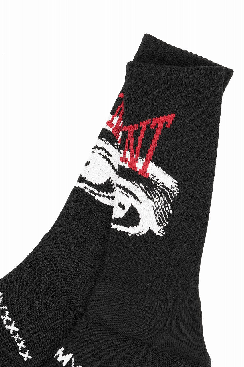 画像をギャラリービューアに読み込む, SAINT Mxxxxxx SOCKS / EYE (BLACK)