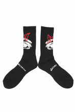 画像をギャラリービューアに読み込む, SAINT Mxxxxxx SOCKS / EYE (BLACK)