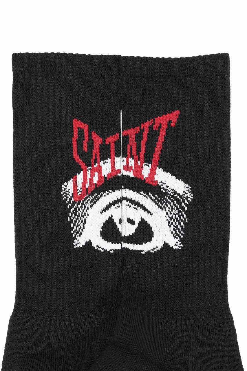 画像をギャラリービューアに読み込む, SAINT Mxxxxxx SOCKS / EYE (BLACK)
