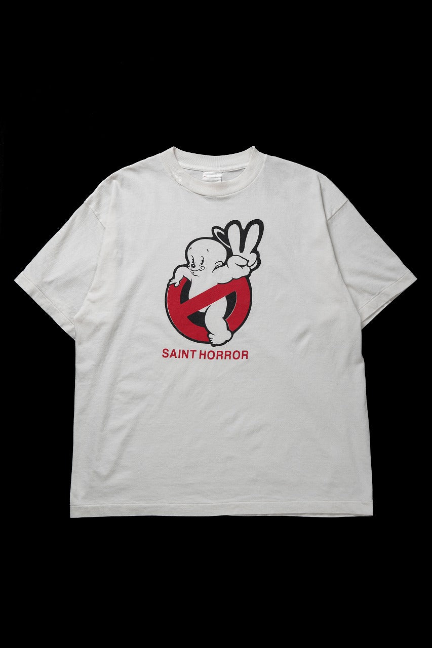 Load image into Gallery viewer, SAINT Mxxxxxx SS TEE / SAINT HORROR (WHITE)
