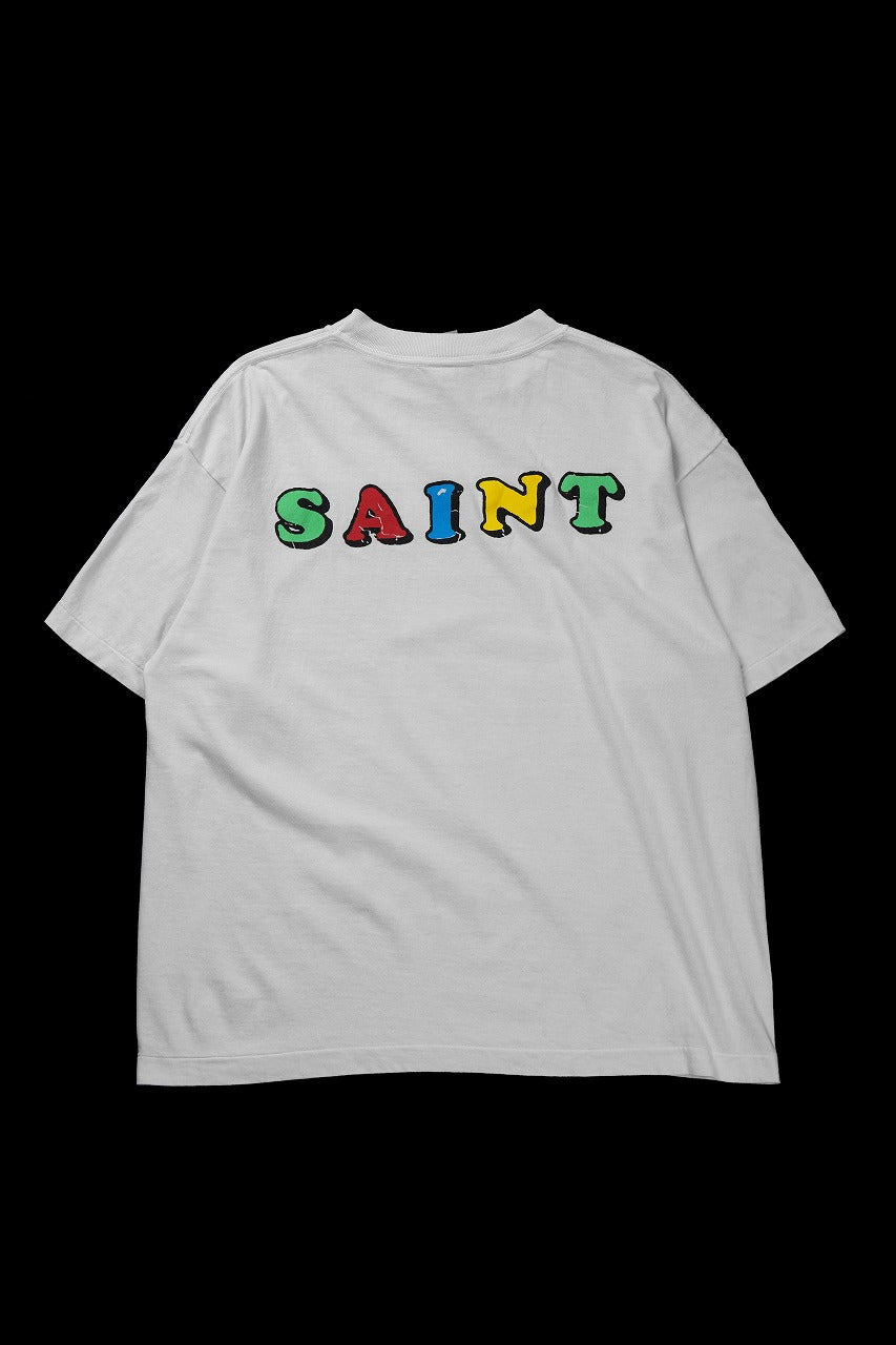 画像をギャラリービューアに読み込む, SAINT Mxxxxxx x Jamie Reid SS TEE / DESTOROY (WHITE)