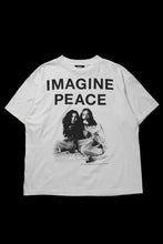 画像をギャラリービューアに読み込む, SAINT Mxxxxxx x JOHN LENNON SS TEE / IMAGINE PEACE (WHITE)