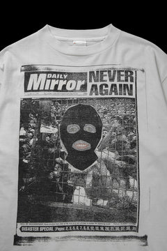 画像をギャラリービューアに読み込む, SAINT Mxxxxxx x Jamie Reid SS TEE / MASK (WHITE)