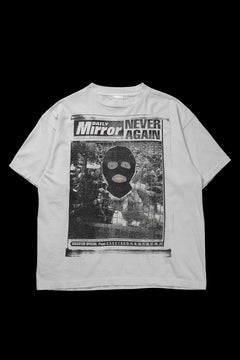 画像をギャラリービューアに読み込む, SAINT Mxxxxxx x Jamie Reid SS TEE / MASK (WHITE)