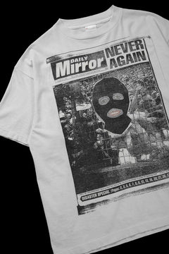 画像をギャラリービューアに読み込む, SAINT Mxxxxxx x Jamie Reid SS TEE / MASK (WHITE)