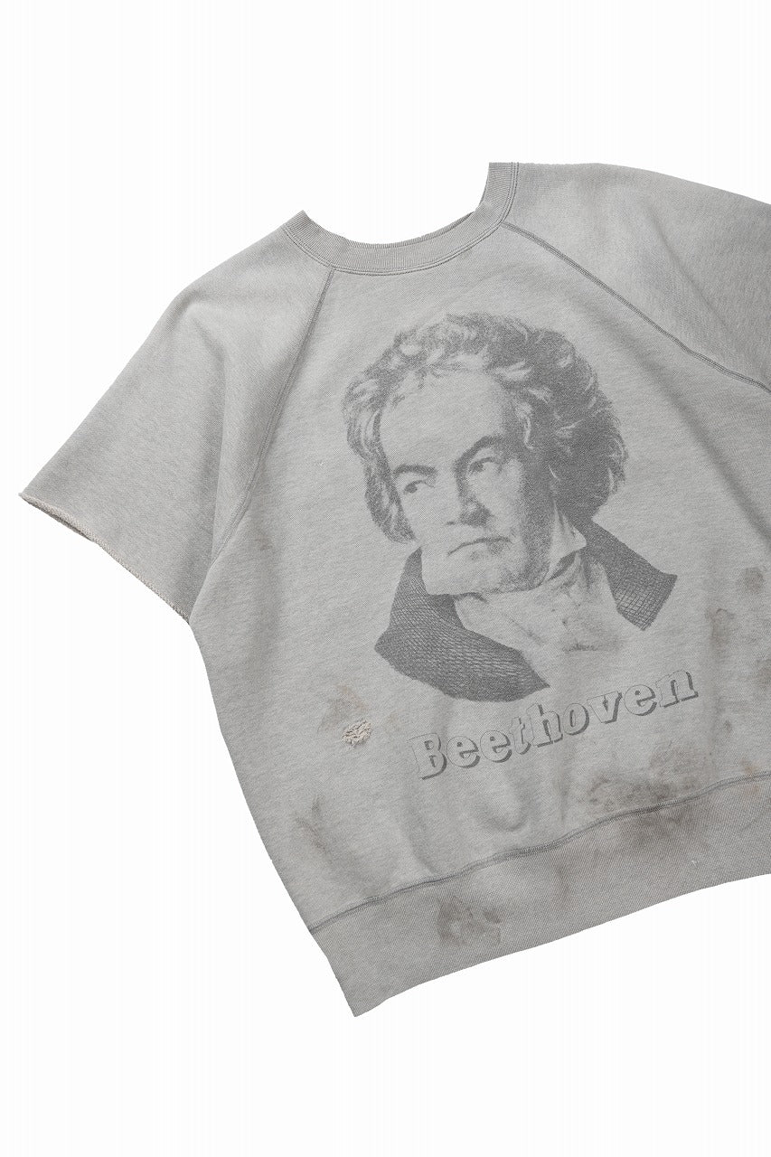 画像をギャラリービューアに読み込む, SAINT Mxxxxxx SS CREW NECK SWEAT / BEETHORVEN (GREY)